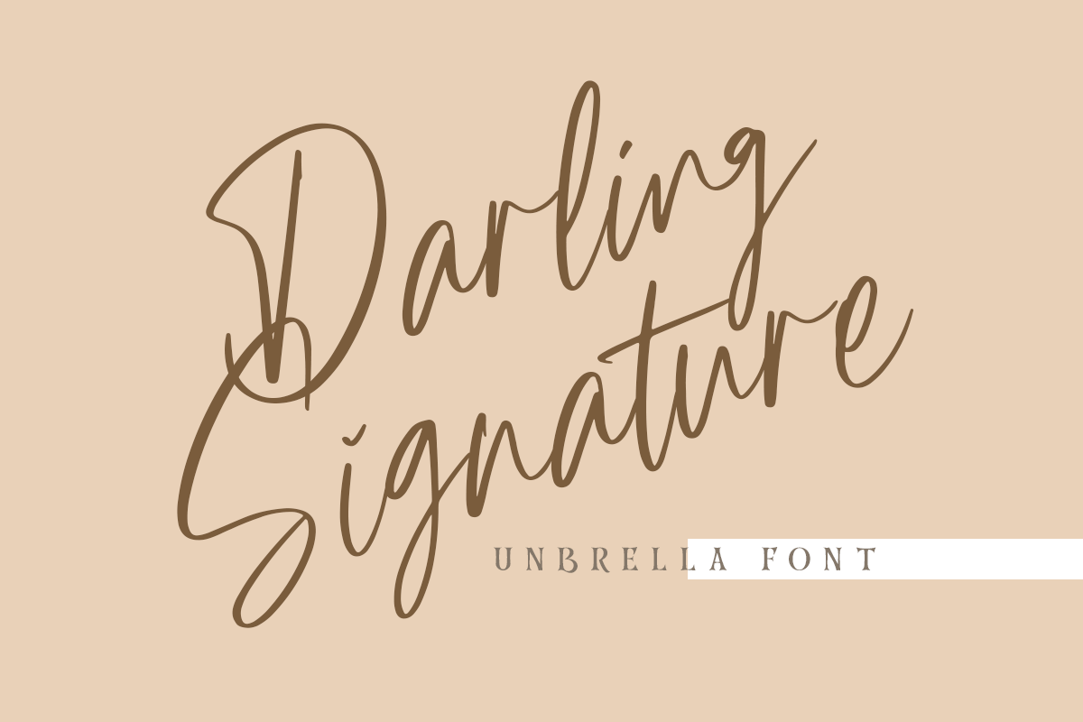 Unbrella Modern Handwritten Font - Image 6