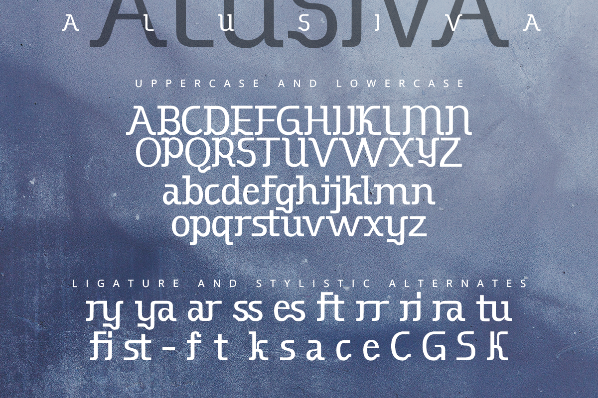 Alusiva Modern Display Font - Image 8