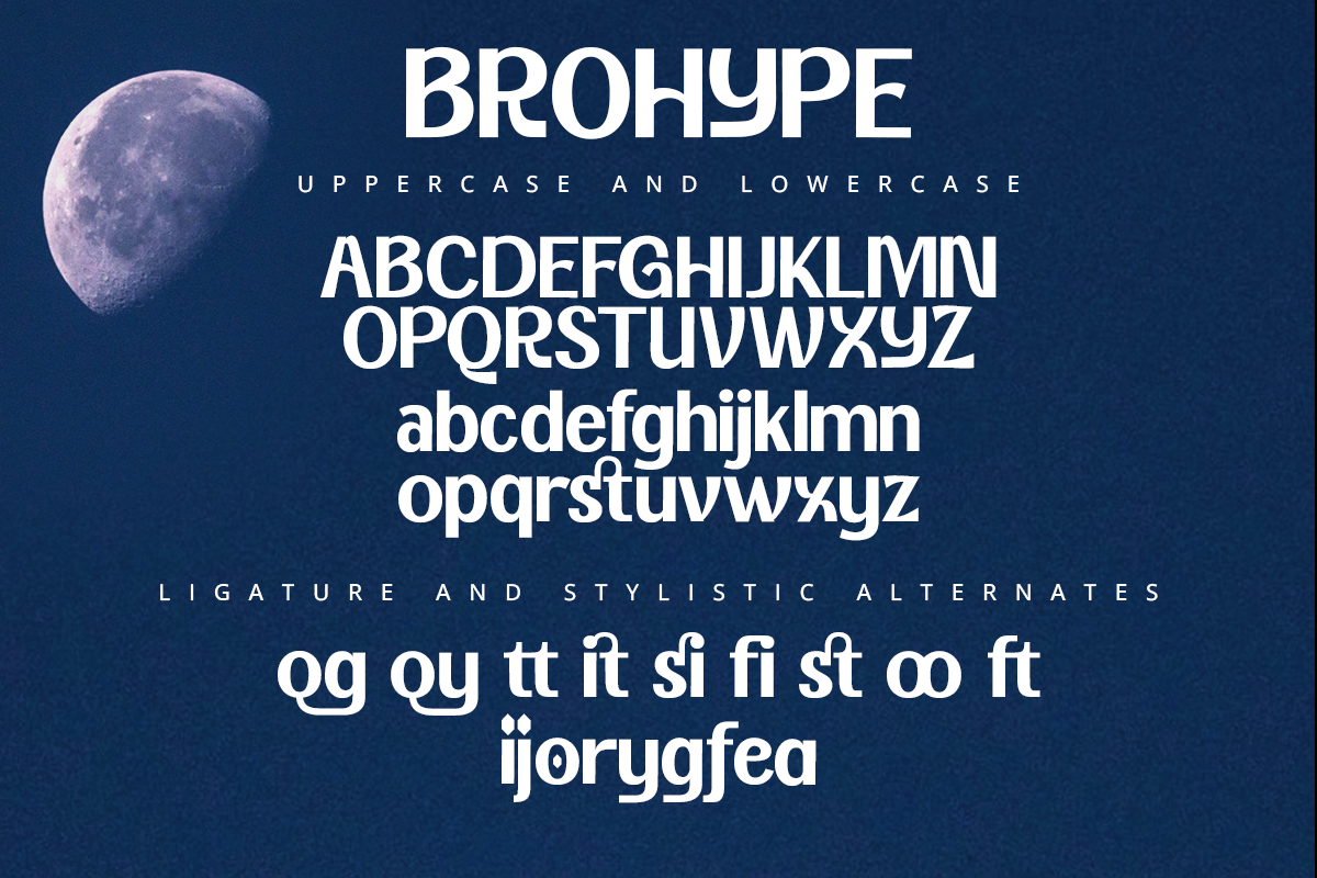 Brohype Modern Display Font - Image 7