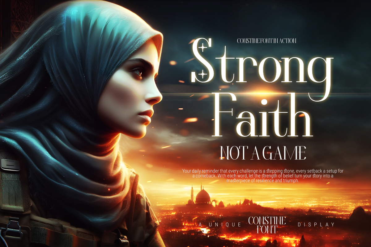 Constine Unique Classy Serif Font - Image 4