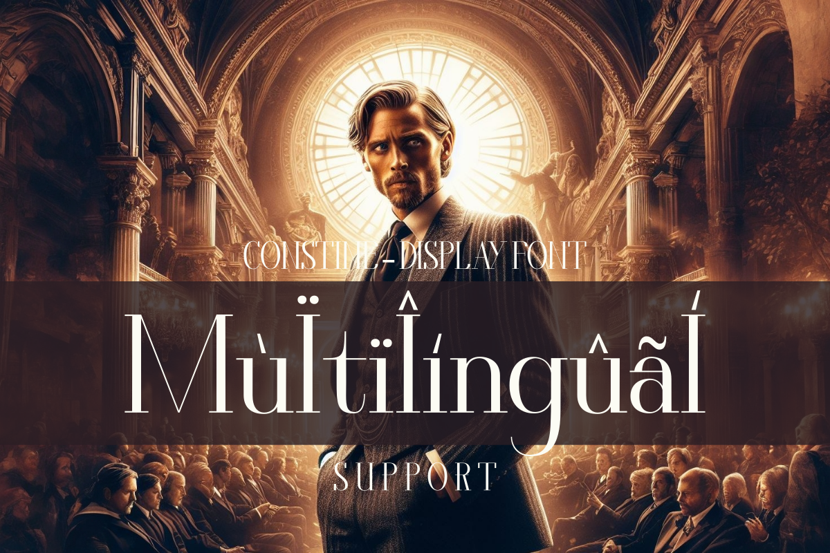 Constine Unique Classy Serif Font - Image 8