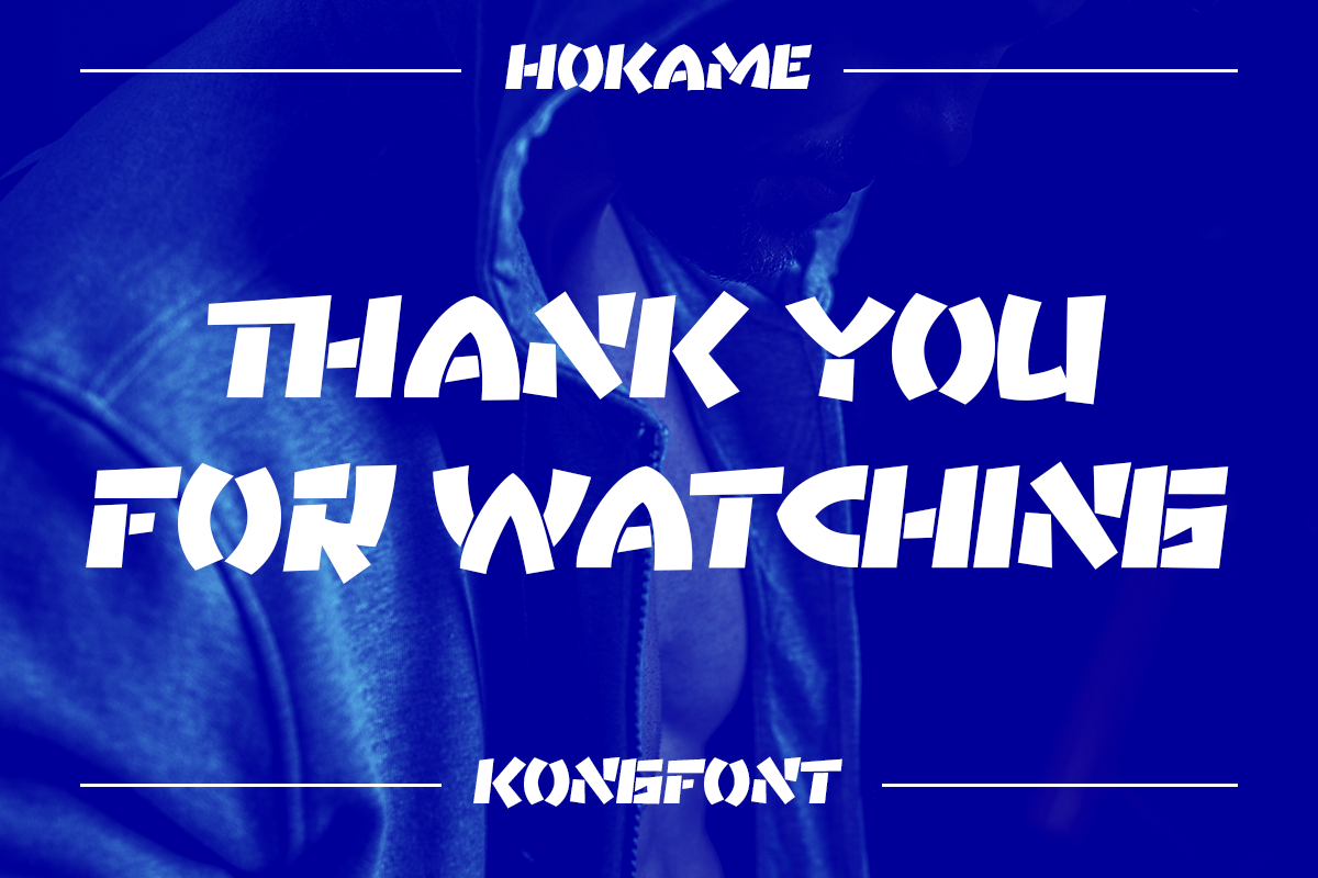 Hokame Unique Display Font - Image 10