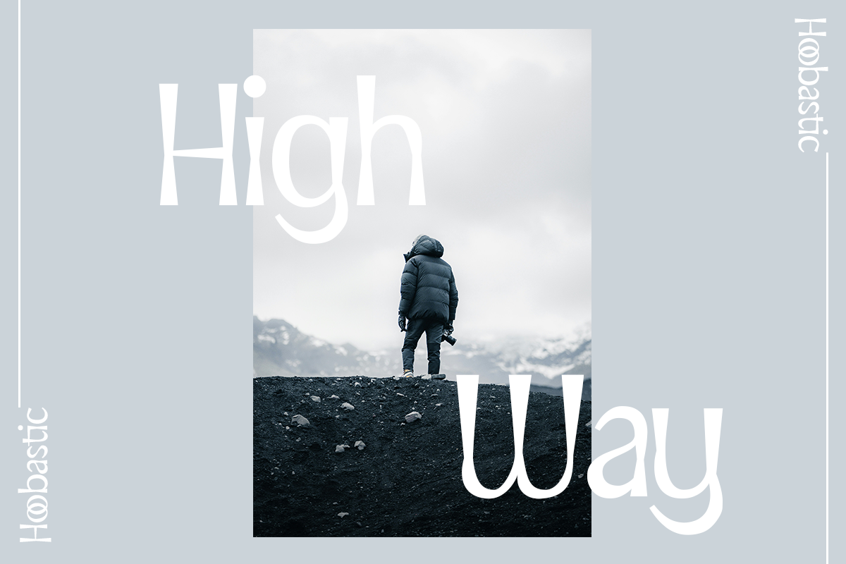 Hoobastic Modern Unique Display Font - Image 5