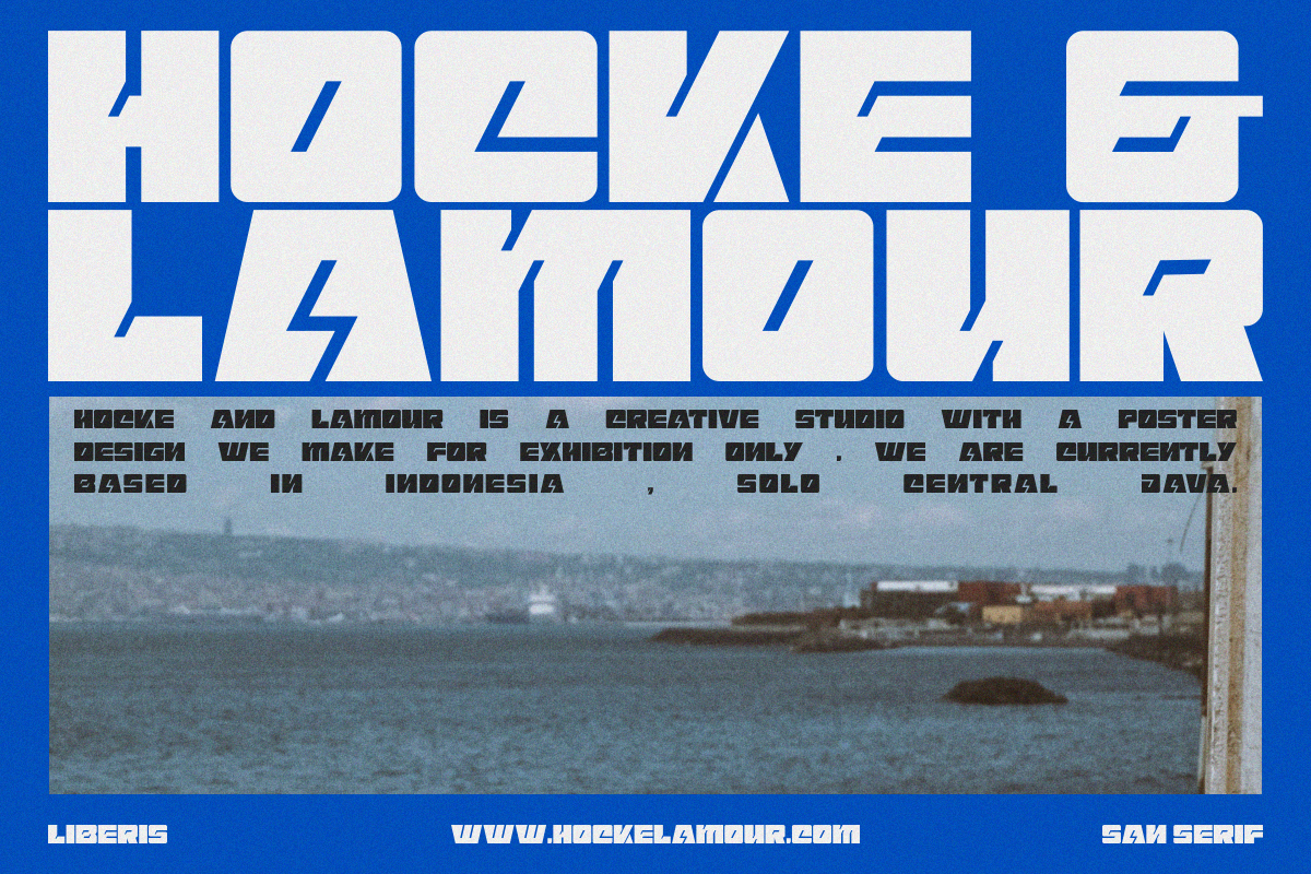 Liberis Modern Unique Sans Serif Font - Image 3