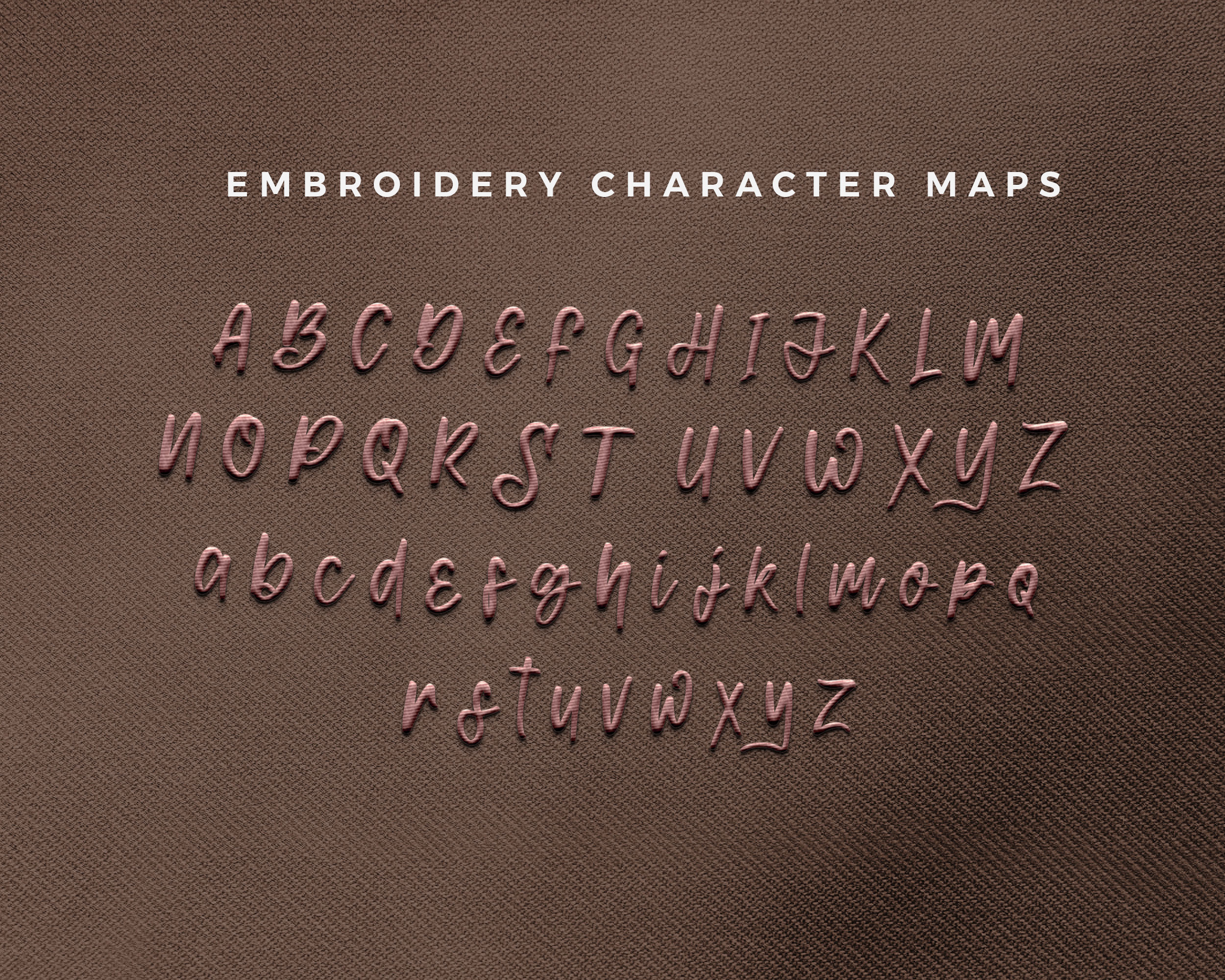 Smith Mouth Embroidery Font, Embroidery Script Font, Modern Embroidery Fonts, Smith Mouth Font For Embroidery, Embroidery Vintage Font - Image 10