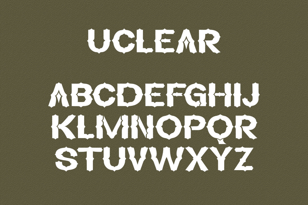 Uclear Modern Display Font - Image 7