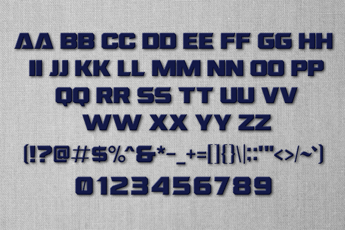 Topers Embroidery Display Font, Embroidery Font, Bx Embroidery Fonts, Topers Font For Embroidery, Embroidery Display Font, Embroidery Display Font, Modern Embroidery Display Font - Image 5