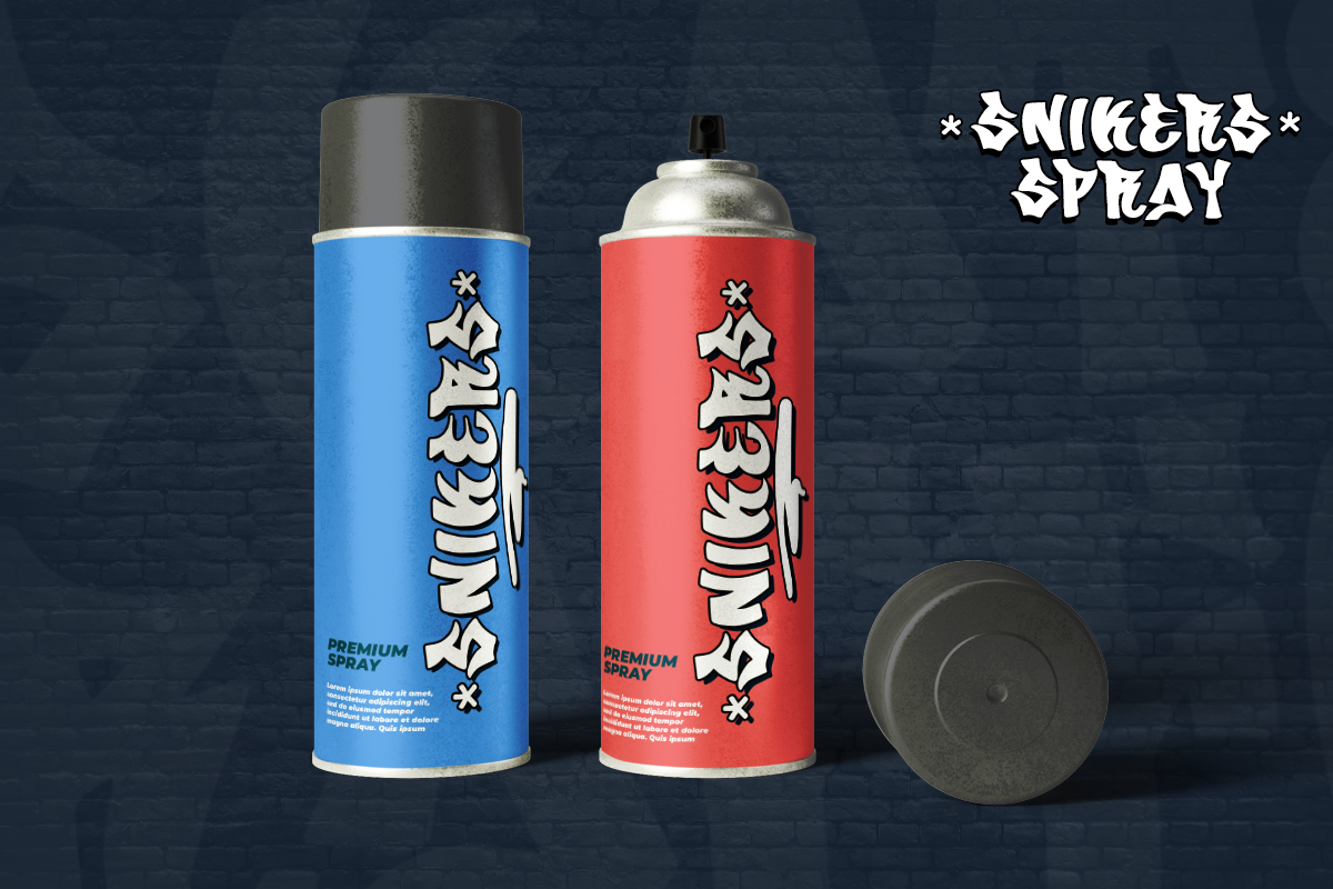 Skate Graffiti Modern Graffiti Font - Image 3