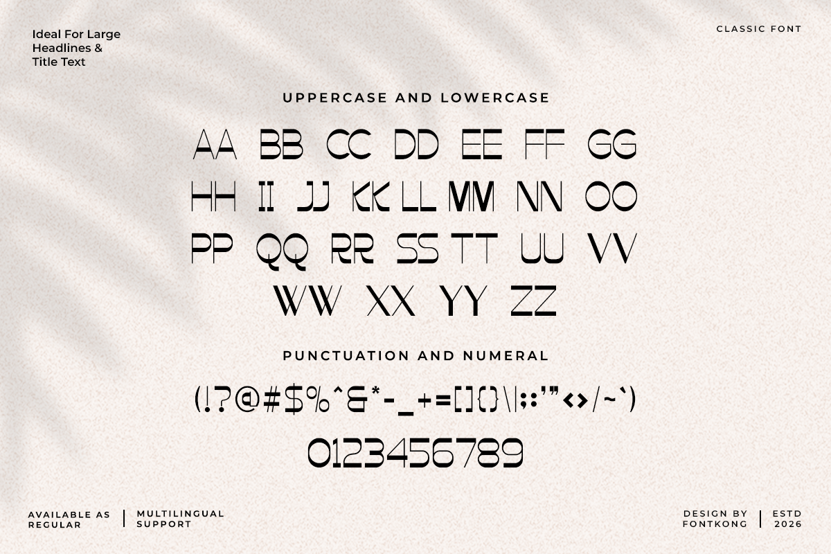 Amore Modern Classy Unique Sans Serif Font - Image 5