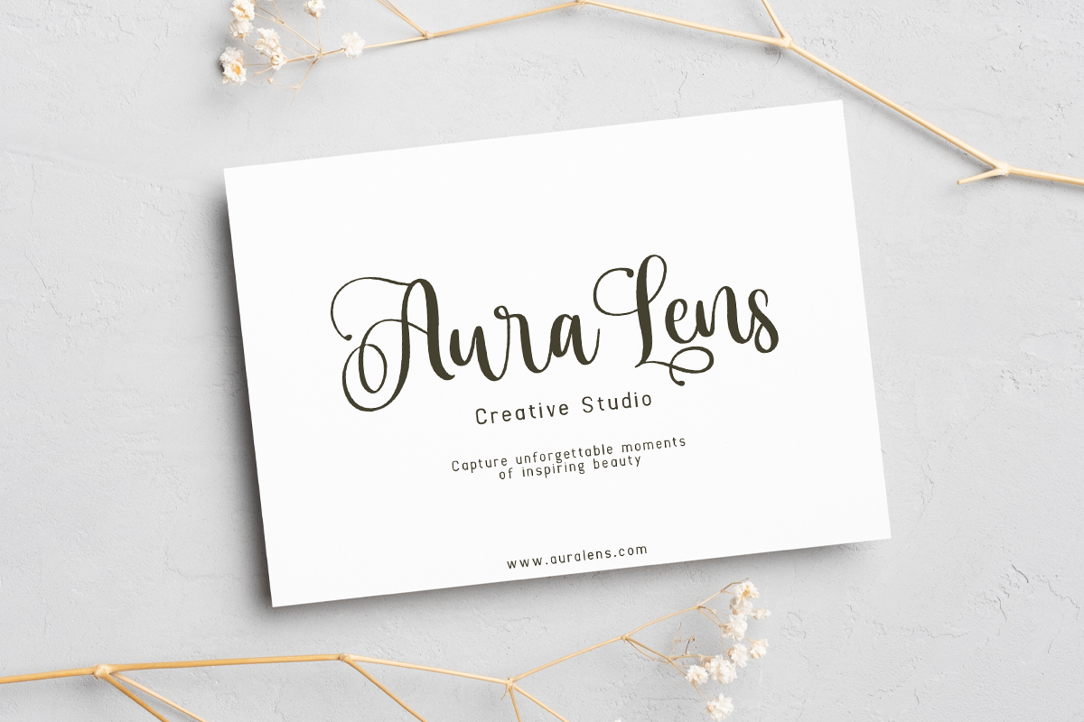 Mellanta Modern Classy Script Calligraphy Font - Image 4