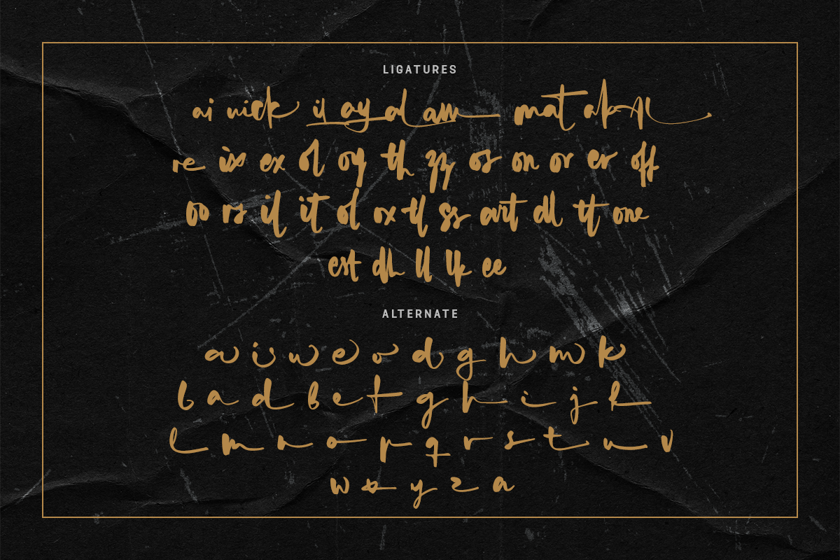 Billabonk Modern Classy Script Brush Font - Image 6