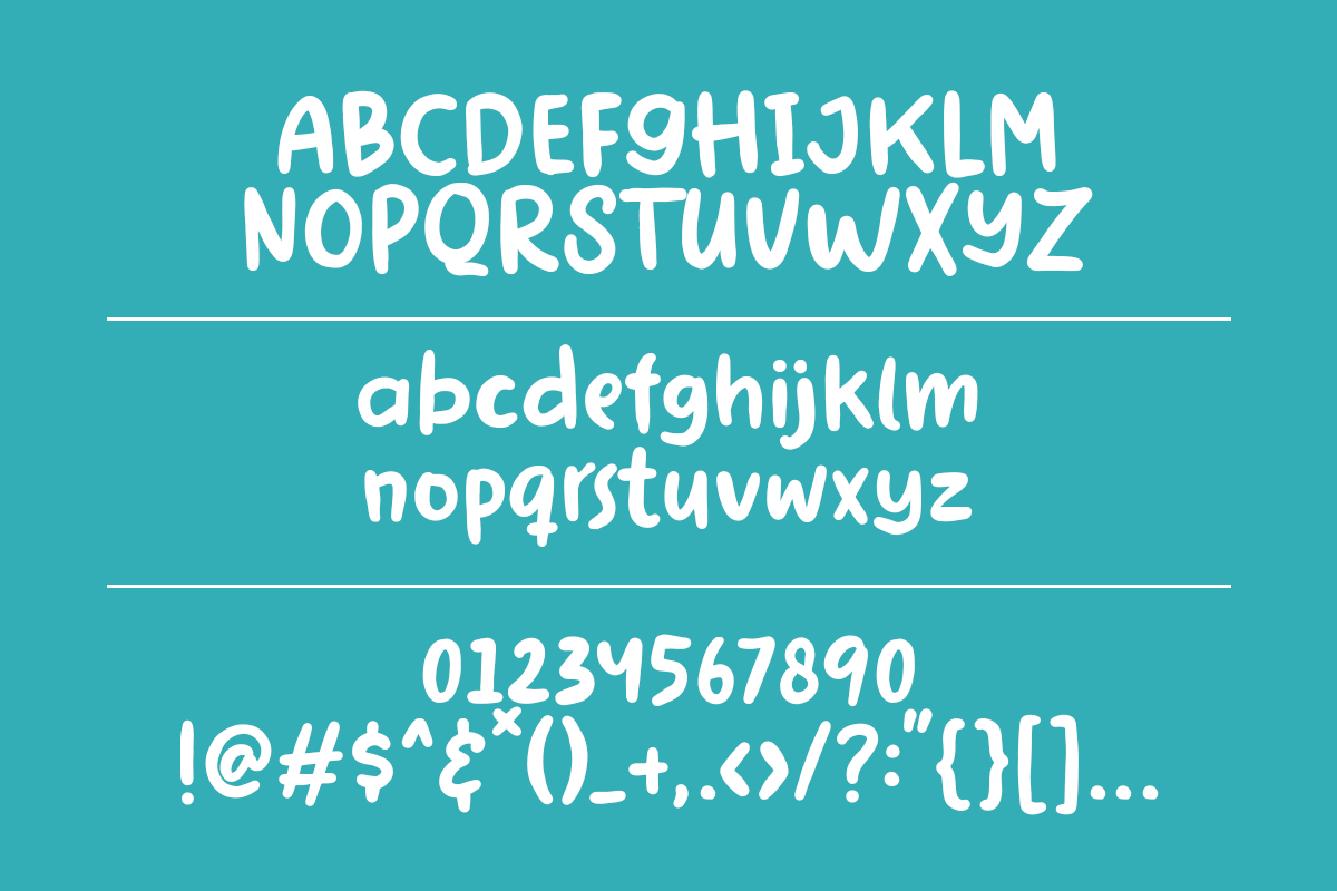 Hei Dandy Modern Classy Handwritten Kids Font - Image 8