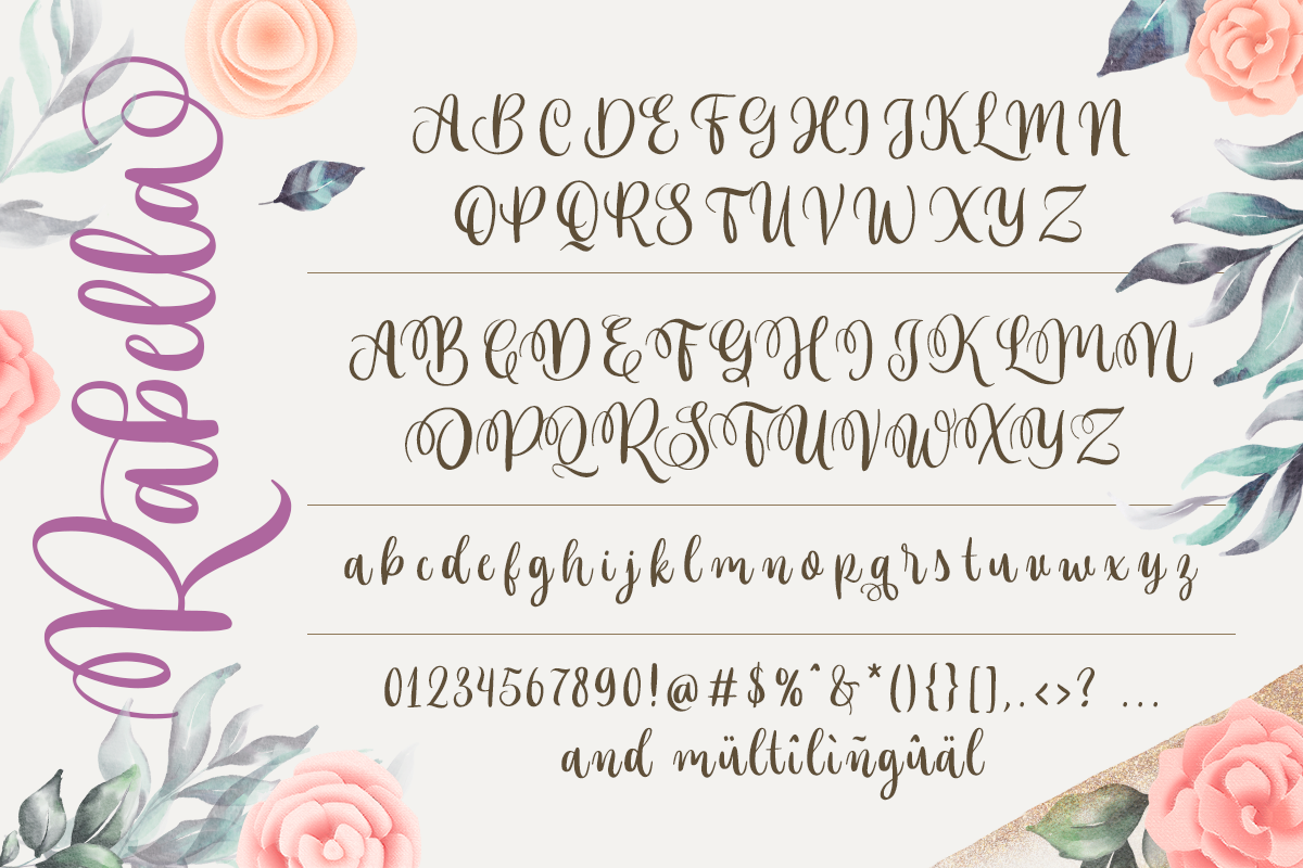 Rabella Modern Script Handwritten Font - Image 8