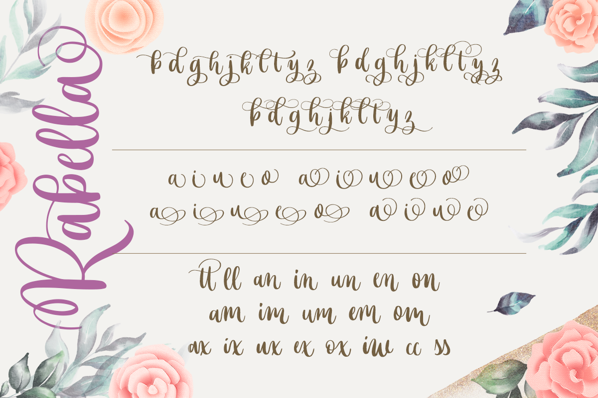 Rabella Modern Script Handwritten Font - Image 9
