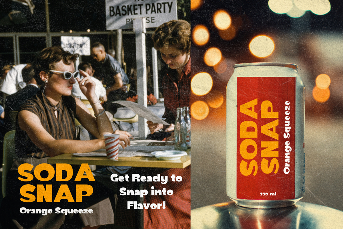 Scooz Modern Display Retro Vintage Font - Image 6