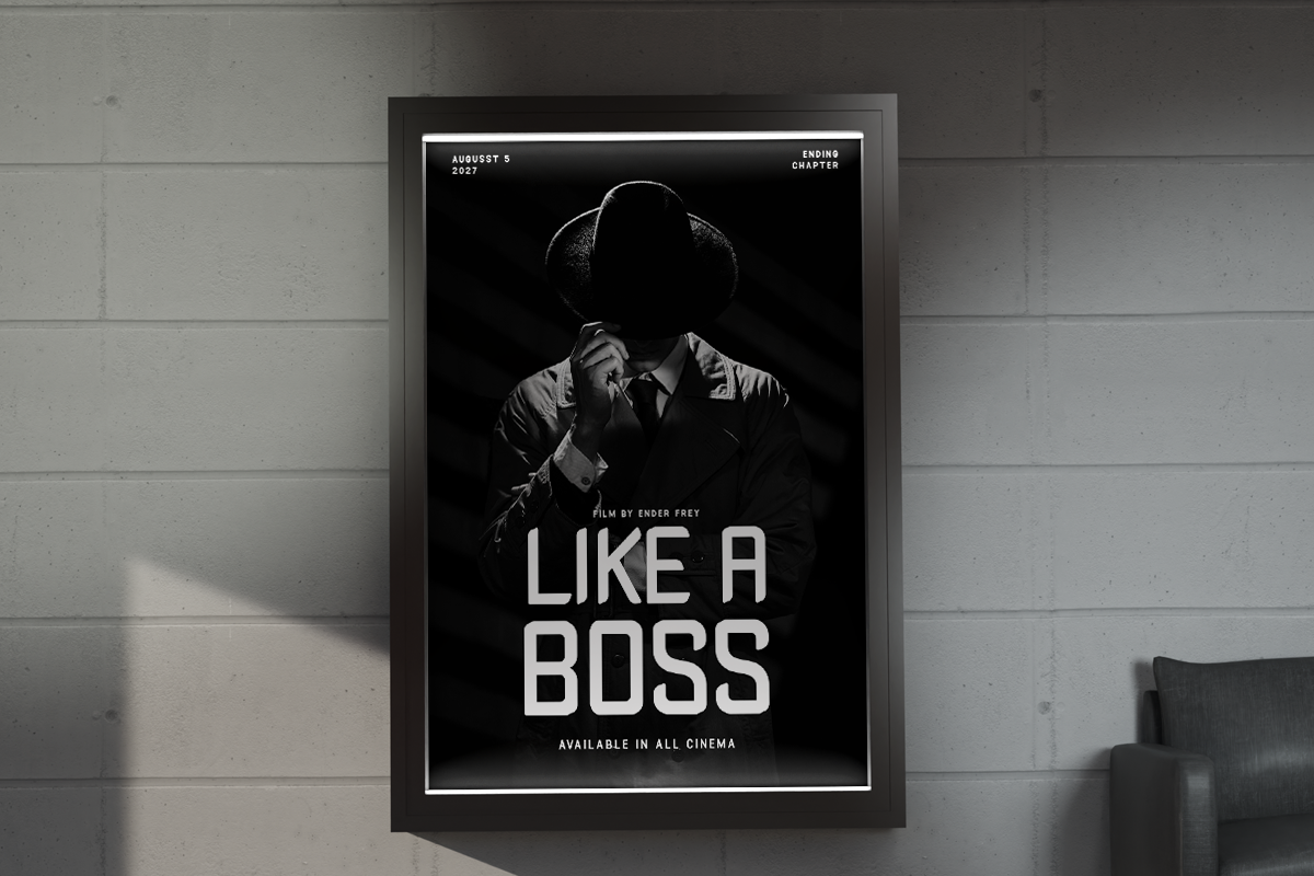 Victoria Modern Classy Display Film Font - Image 3