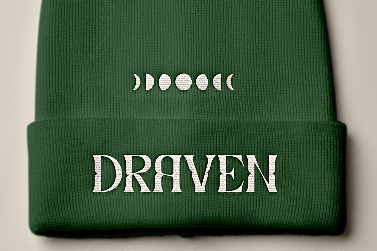 Drivzen Embroidery Serif Font, Embroidery Font, Bx Embroidery Fonts, Drivzen Font For Embroidery, Embroidery Serif Font, Embroidery Bx Font, Modern Embroidery Serif Font - Image 4