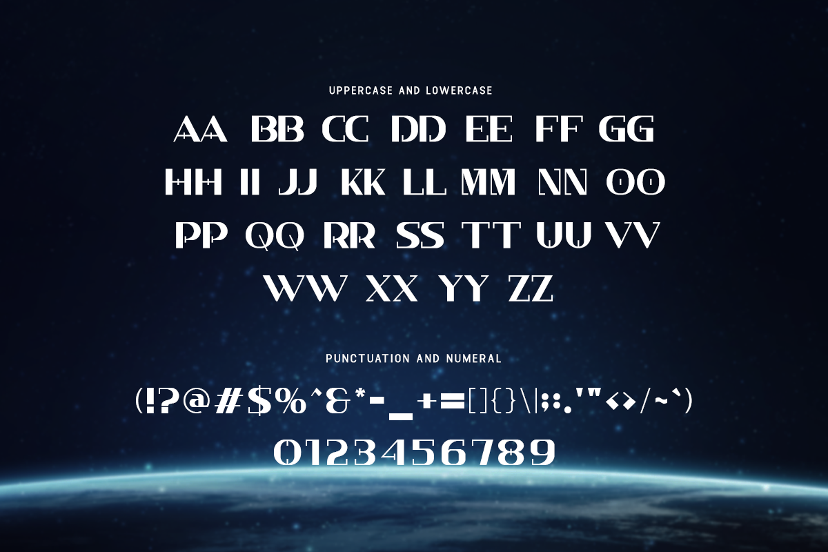 Cryptonus Modern Classy Unique Display Font - Image 5