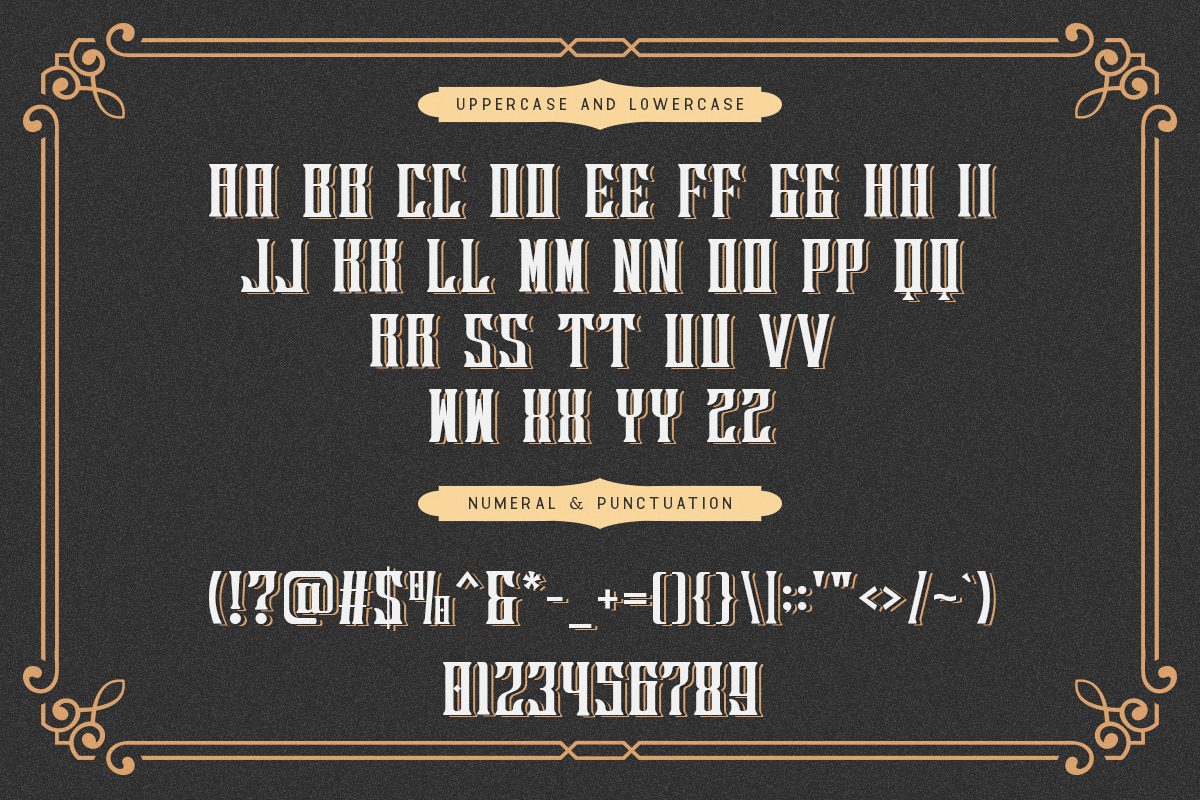 Borgenix Modern Display Vintage Font - Image 6