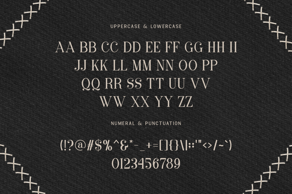 Monaque Embroidery Serif Font, Embroidery Font, Bx Embroidery Fonts, Monaque Font For Embroidery, Embroidery Serif Font, Embroidery Bx Font, Modern Embroidery Serif Font - Image 6