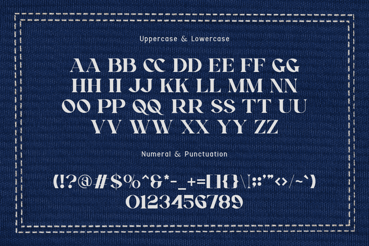 Florence Embroidery Serif Font, Embroidery Font, Bx Embroidery Fonts, Florence Font For Embroidery, Embroidery Serif Font, Embroidery Bx Font, Modern Embroidery Serif Font - Image 6