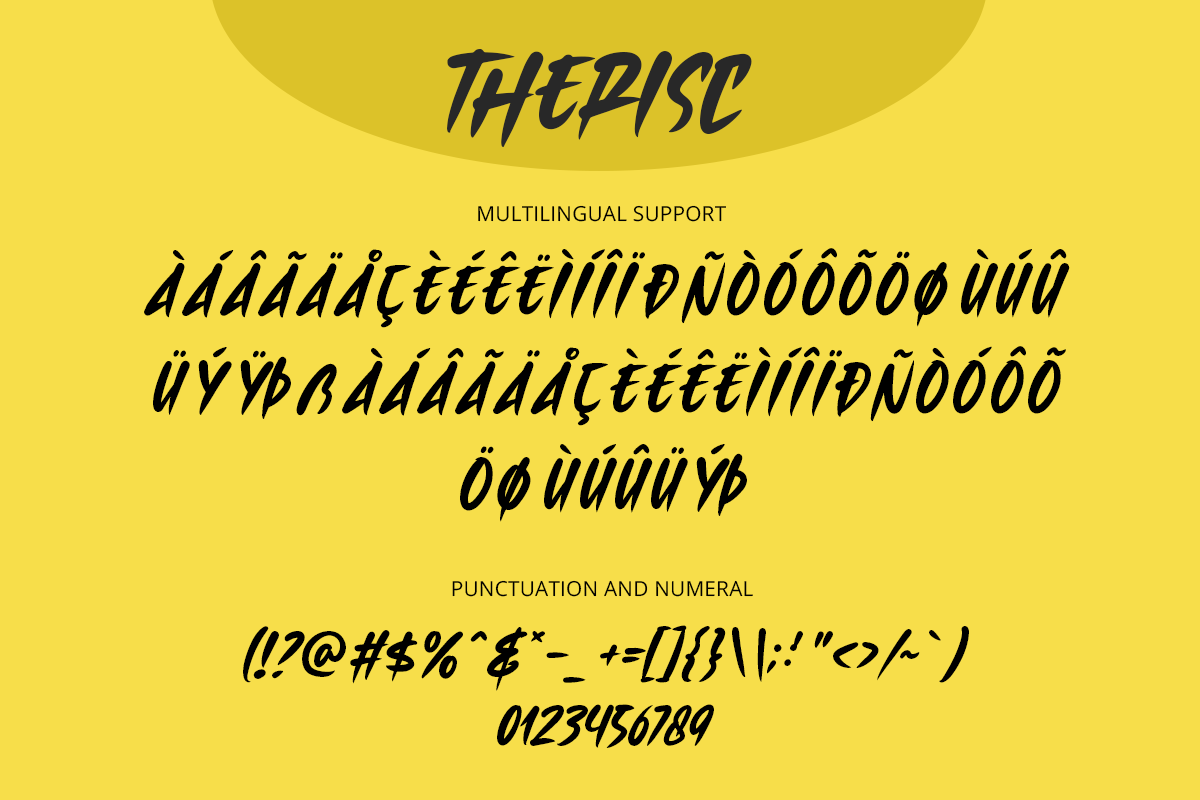 Therisc Modern Handwritten Font - Image 9