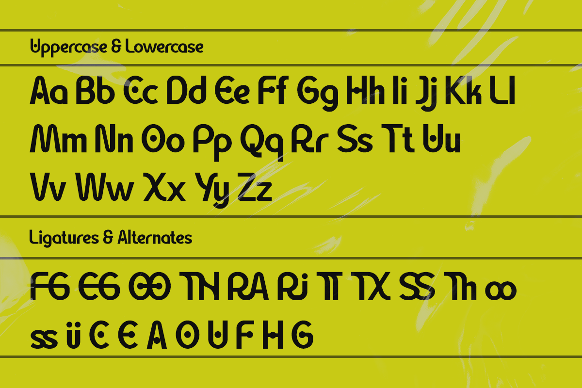 Avensa Modern Classy Unique Sans Serif Font - Image 5