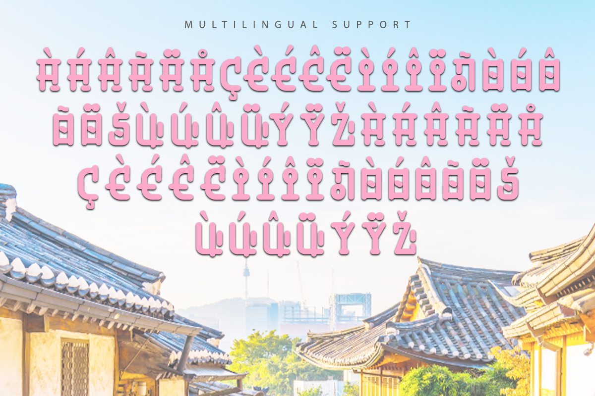 Saranghaeyo Modern Korean Font - Image 7