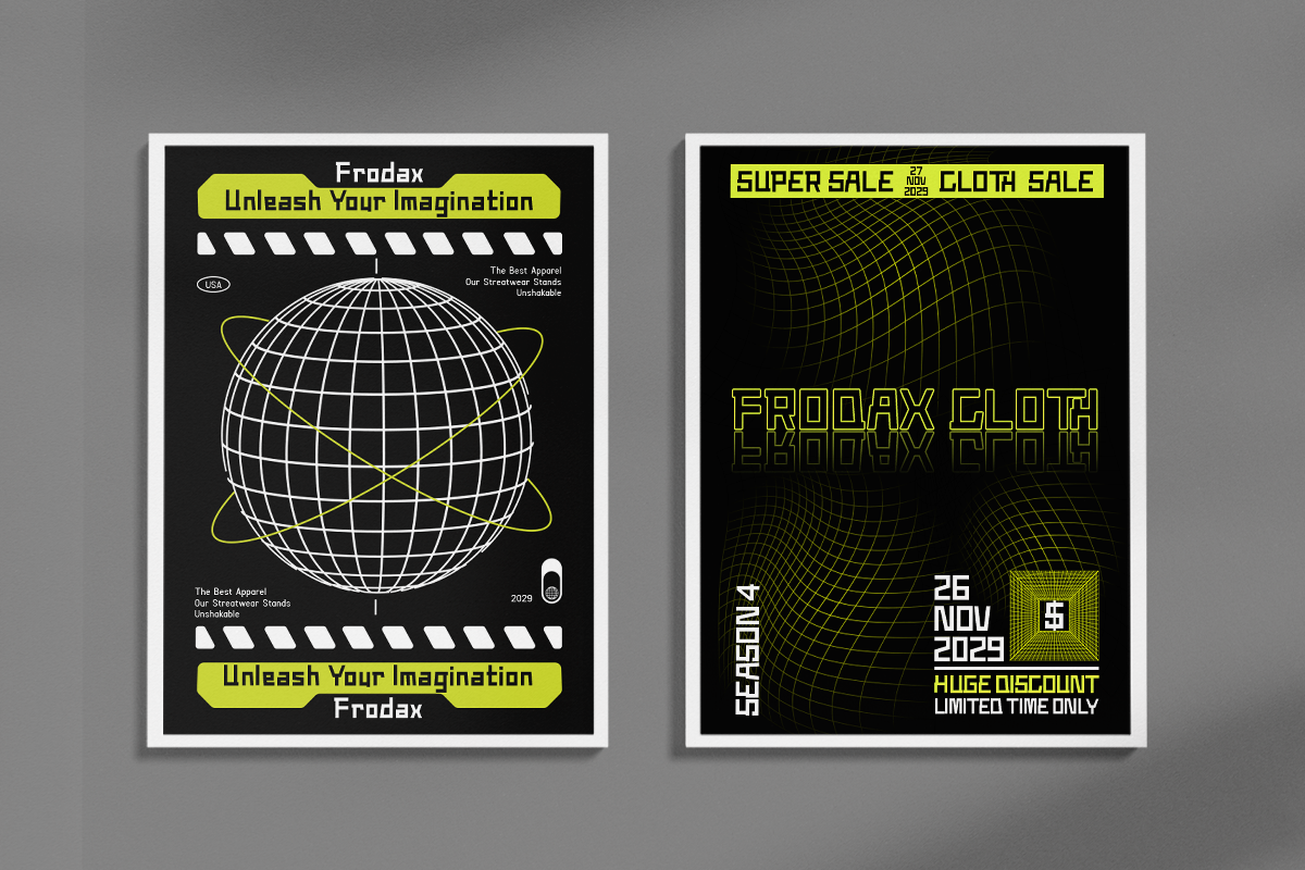 Eboxa Modern Display Futuristic Font - Image 3