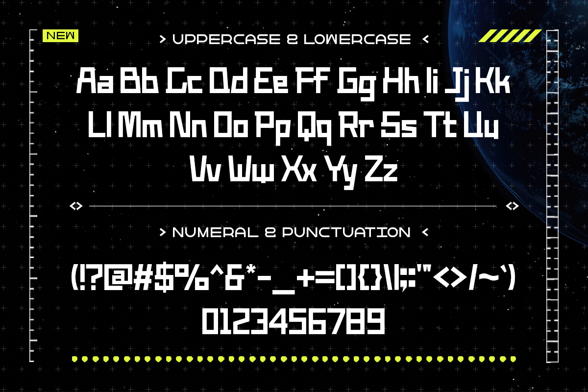 Eboxa Modern Display Futuristic Font - Image 5