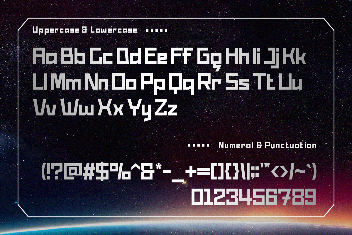 Eboxio Modern Display Futuristic Font - Image 5