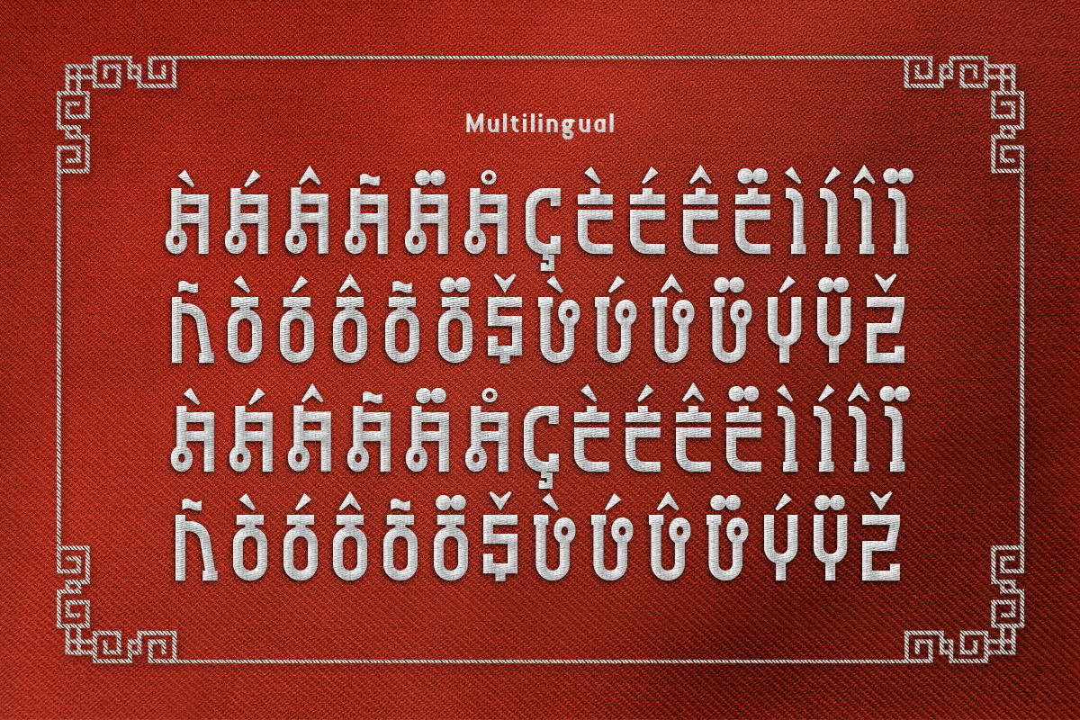 Korean Embroidery Unique Korean Font, Embroidery Font, Bx Embroidery Fonts, Korean Font For Embroidery, Embroidery Unique Korean Font, Embroidery Bx Font, Modern Embroidery Korean Font - Image 6