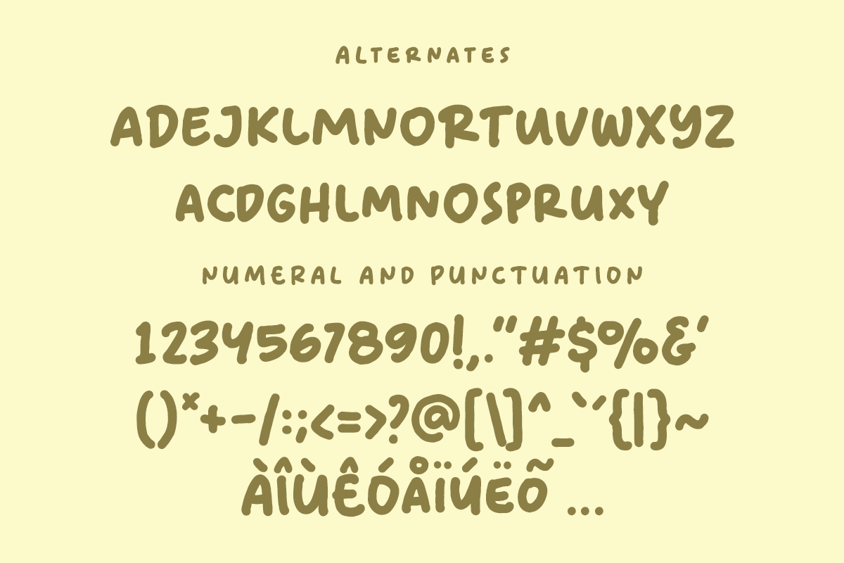 Picknick Modern Handwritten Display Font - Image 8