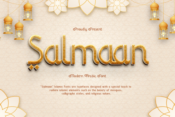 Salmaan A Modern Arabic Font - Image 2
