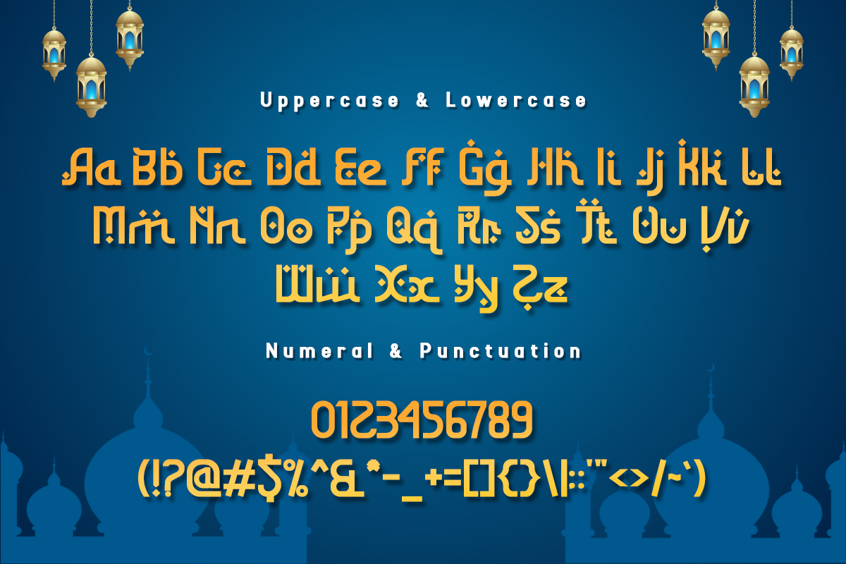 Zamro A Modern Arabic Font - Image 5