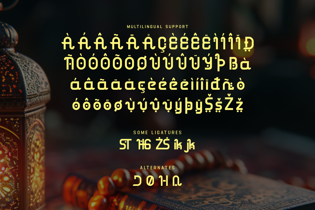 Malikiyah A Modern Arabic Font - Image 6