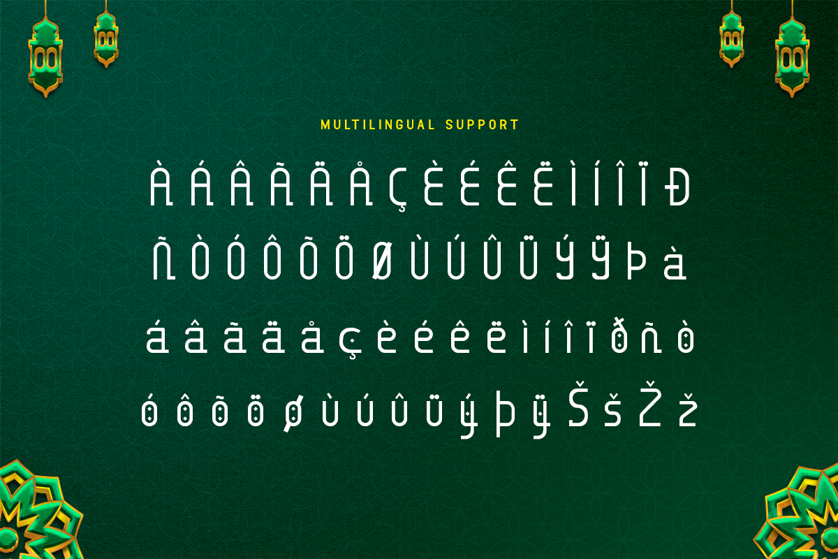 An-Nabawi A Modern Arabic Font - Image 6