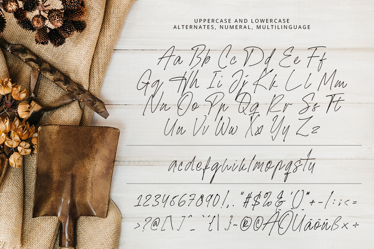 Writtenbook A Modern Handwritten Font - Image 6