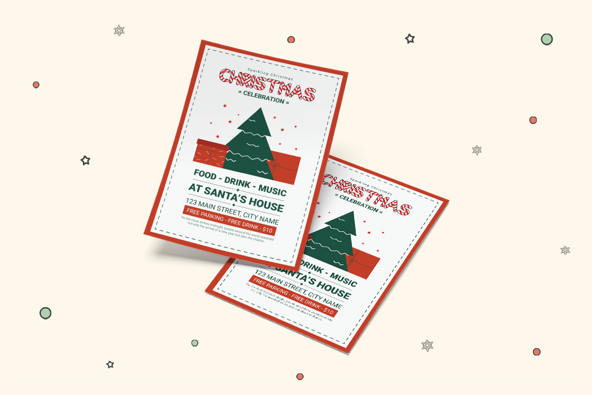 Stick Christmas A Modern Decorative Christmas Font - Image 3