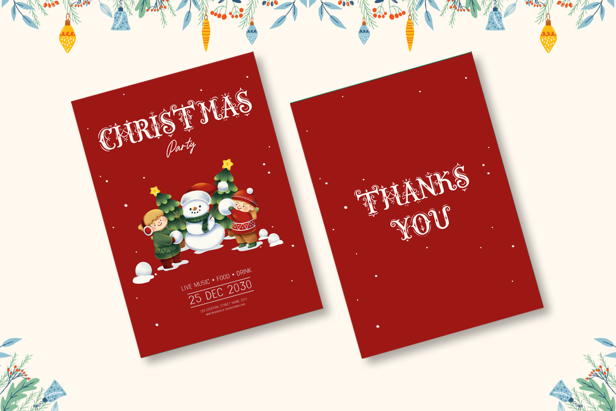 The Christmas A Modern Display Christmas Font - Image 3