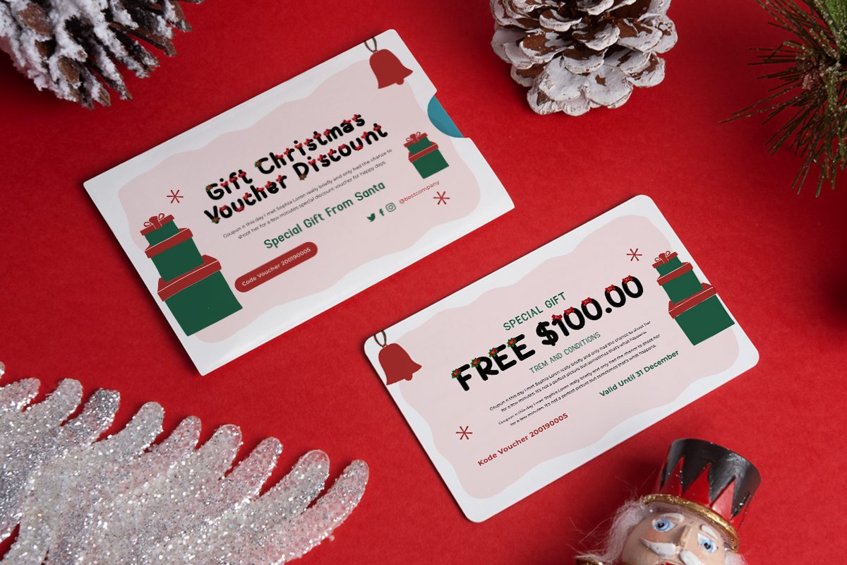 Christmas Bow Modern Decorative Christmas Font 100% FREE - Image 4