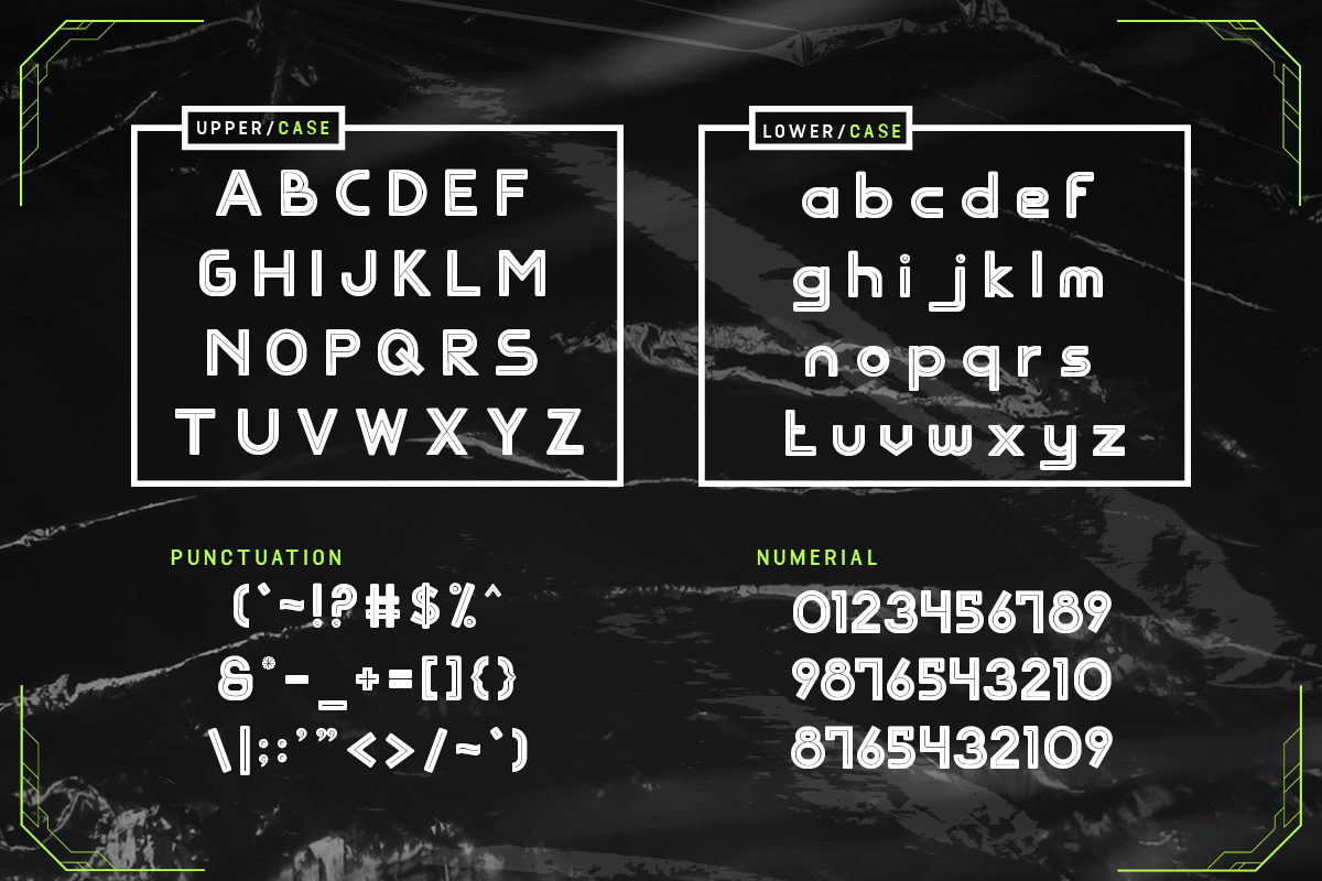 Geolight A Modern Futuristic Font - Image 5