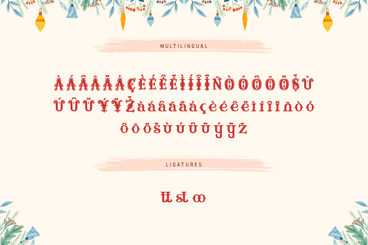 The Christmas A Modern Display Christmas Font - Image 6