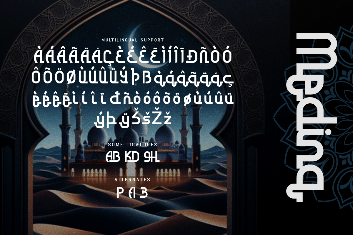 Medina A Modern Arabic Font - Image 6