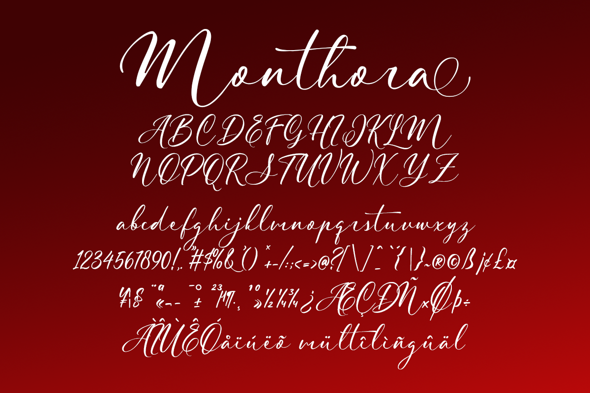 Monthora A Modern Handwritten Font - Image 7