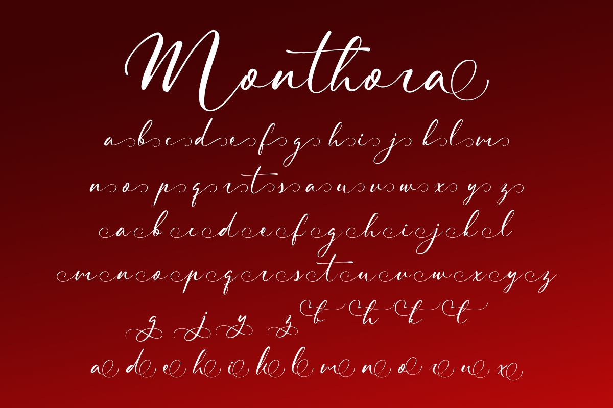 Monthora A Modern Handwritten Font - Image 8