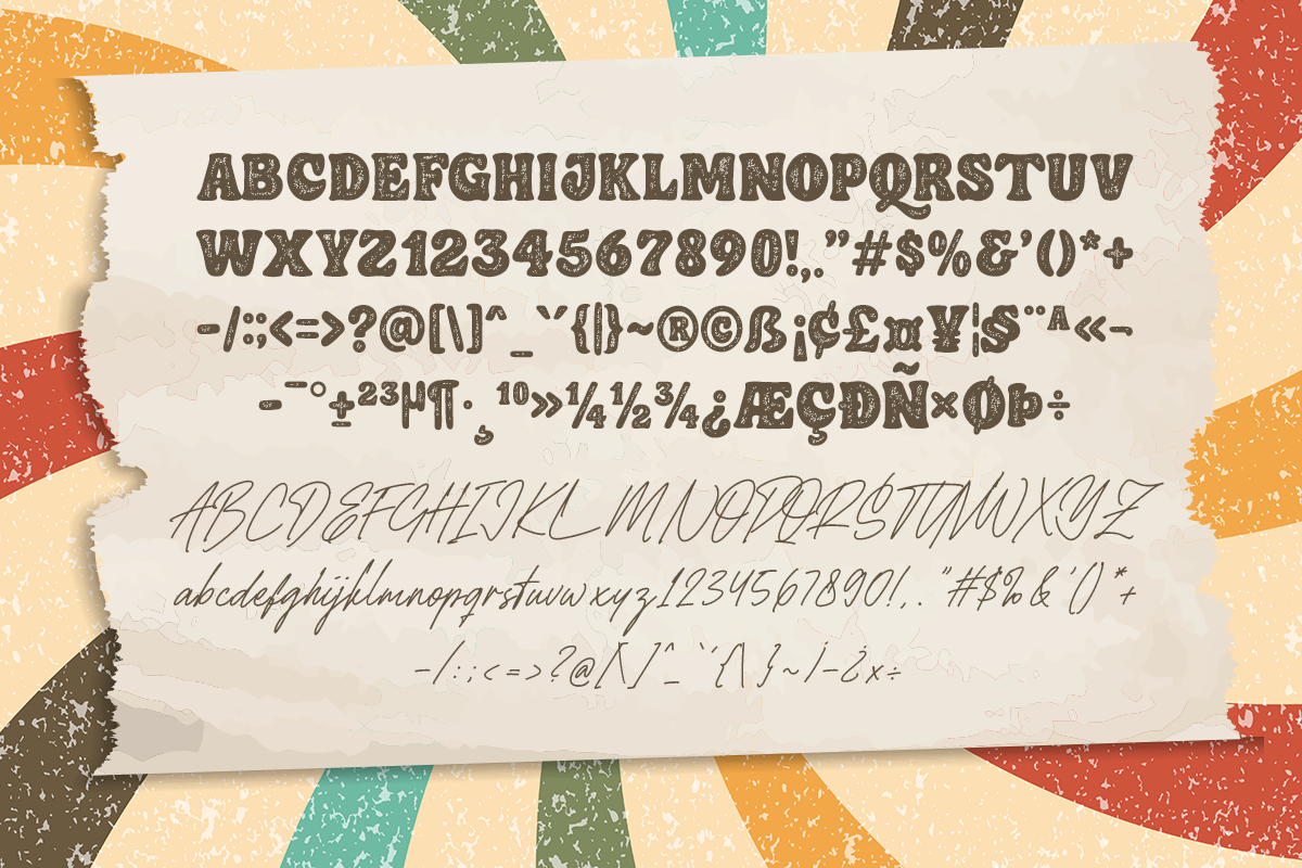 Retrofly A Modern Retro Duo Font - Image 6