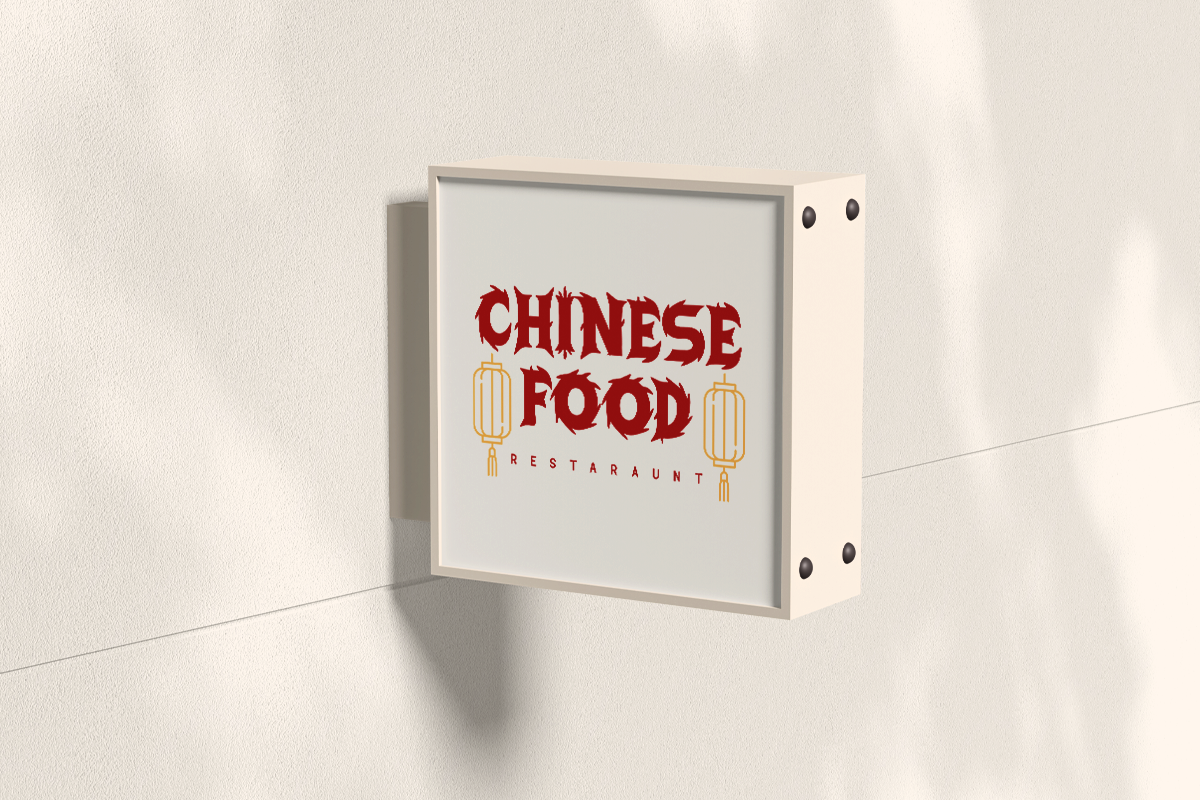 Chinese Shadow A Modern Display Chinese Font - Image 4