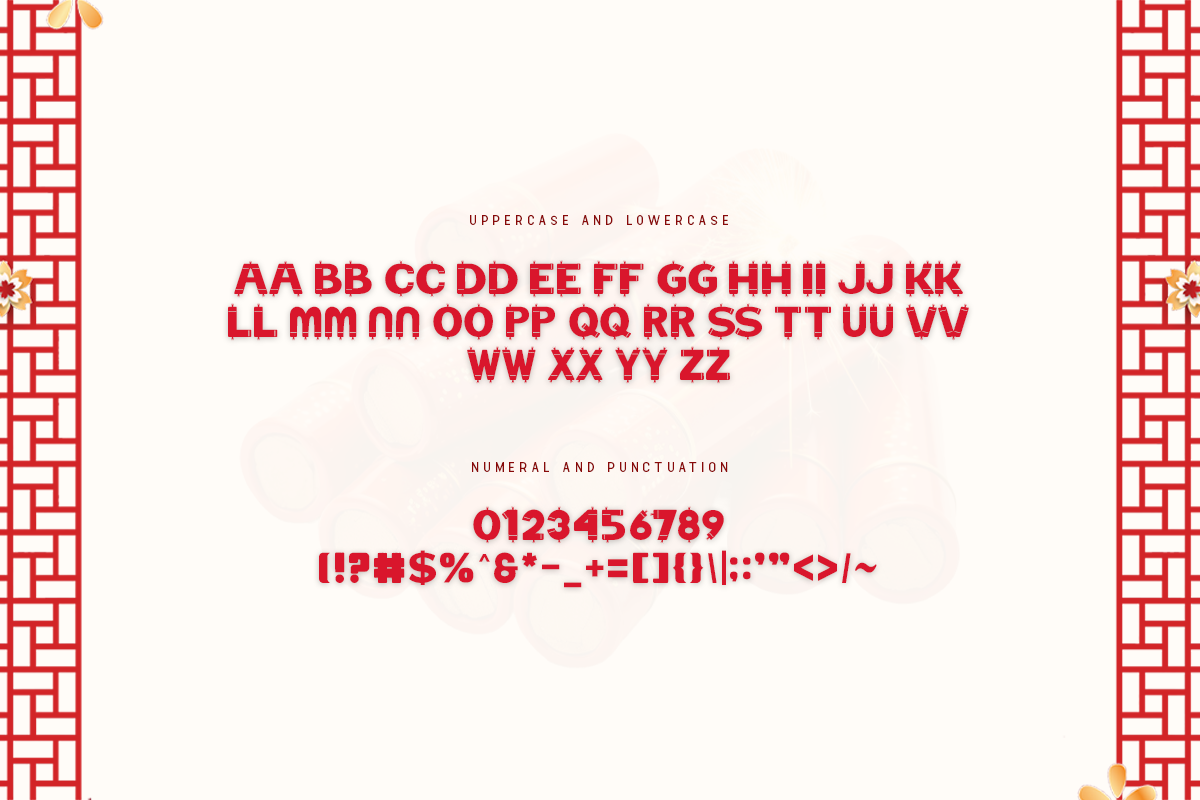 Chinese Festive A Modern Display Chinese Font - Image 5