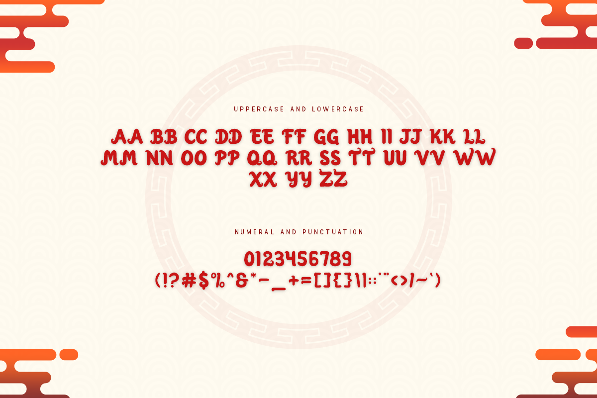 Chinese Blaze A Modern Display Chinese Font - Image 5